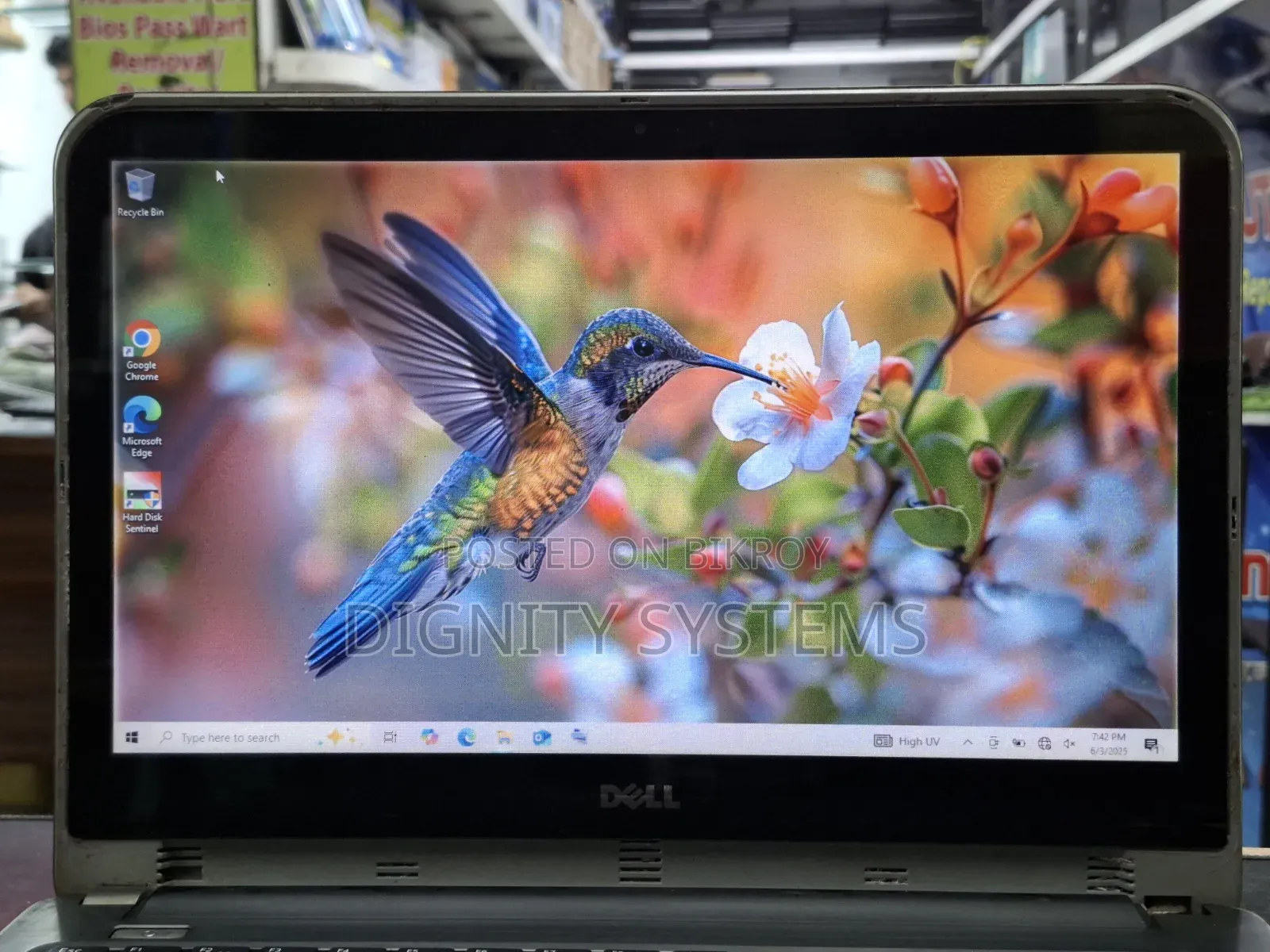 Laptop Dell 8GB Intel Core i7 SSD 128GB