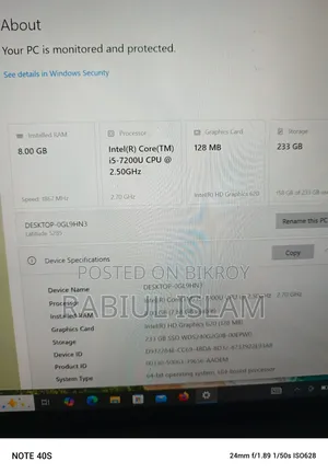 Laptop Dell Latitude 5285 2-in-1 8GB Intel Core i5 SSD 256GB