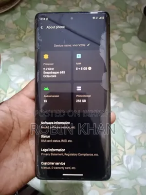Vivo V29e 5G 256 GB Purple