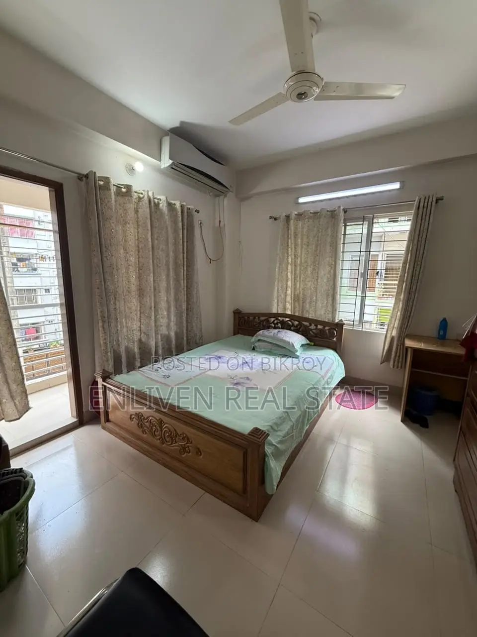 Furnished 3-bedroom Apartment in Enliven Real State, Uttara for rent