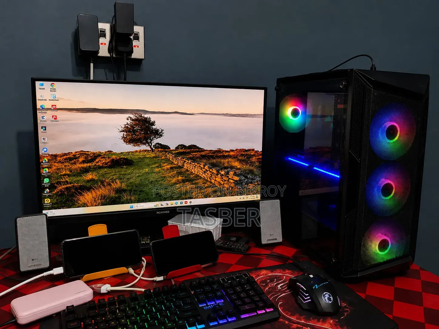 Desktop Computer 16GB AMD Ryzen 7 SSD 1T