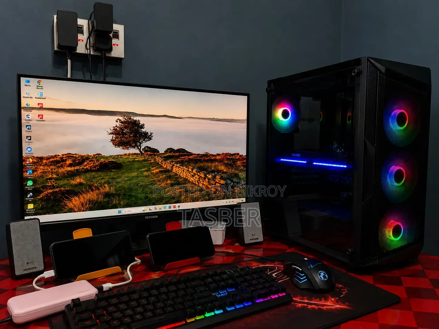 Desktop Computer 16GB AMD Ryzen 7 SSD 1T