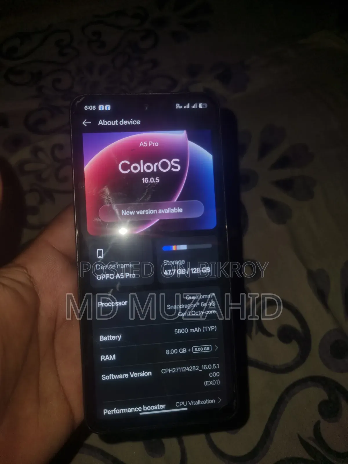 Oppo A5 Pro 128 GB