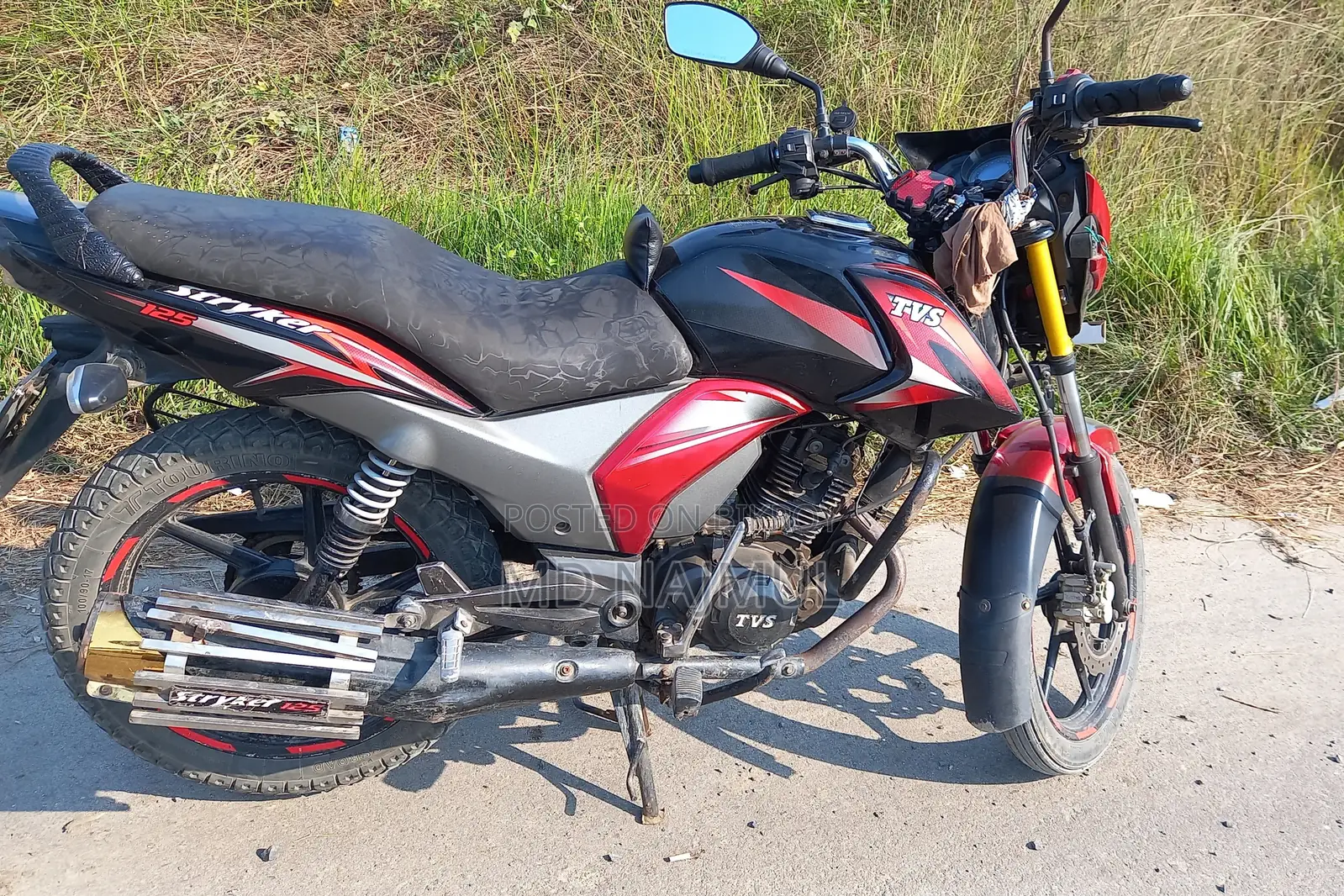 TVS Stryker 125 2017 Red