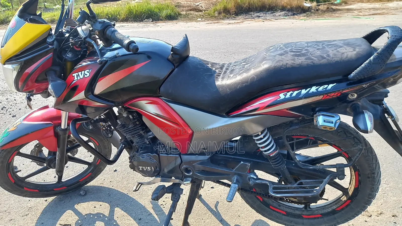 TVS Stryker 125 2017 Red