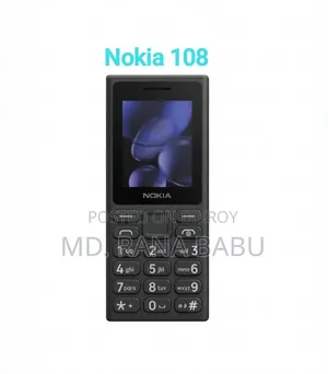 New Nokia 108 Dual SIM Black