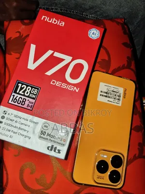 Mobile Phone 128 GB Orange