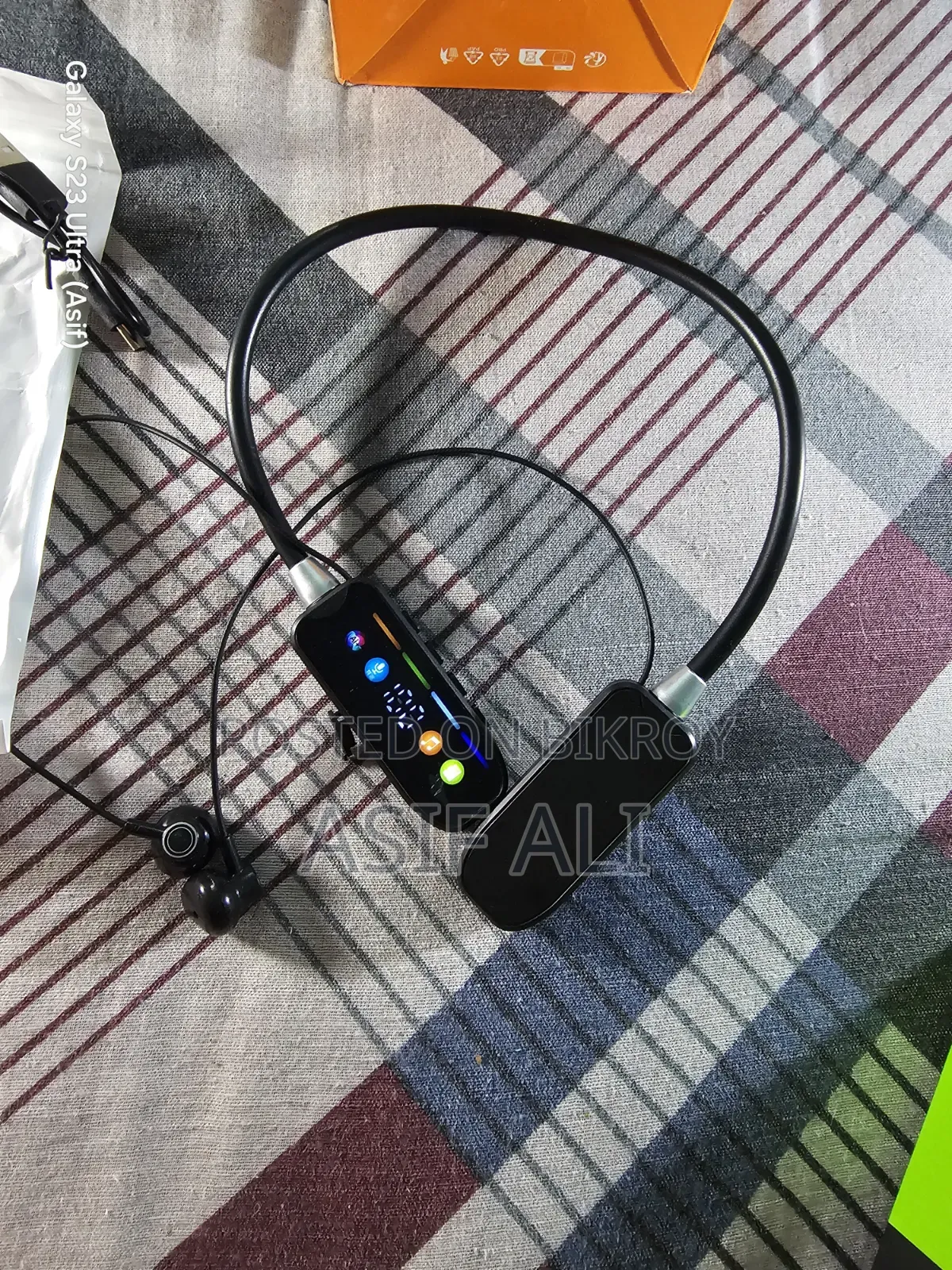নেকব্যান্ড ওয়্যারলেস ব্লুটুথ হেডফোন