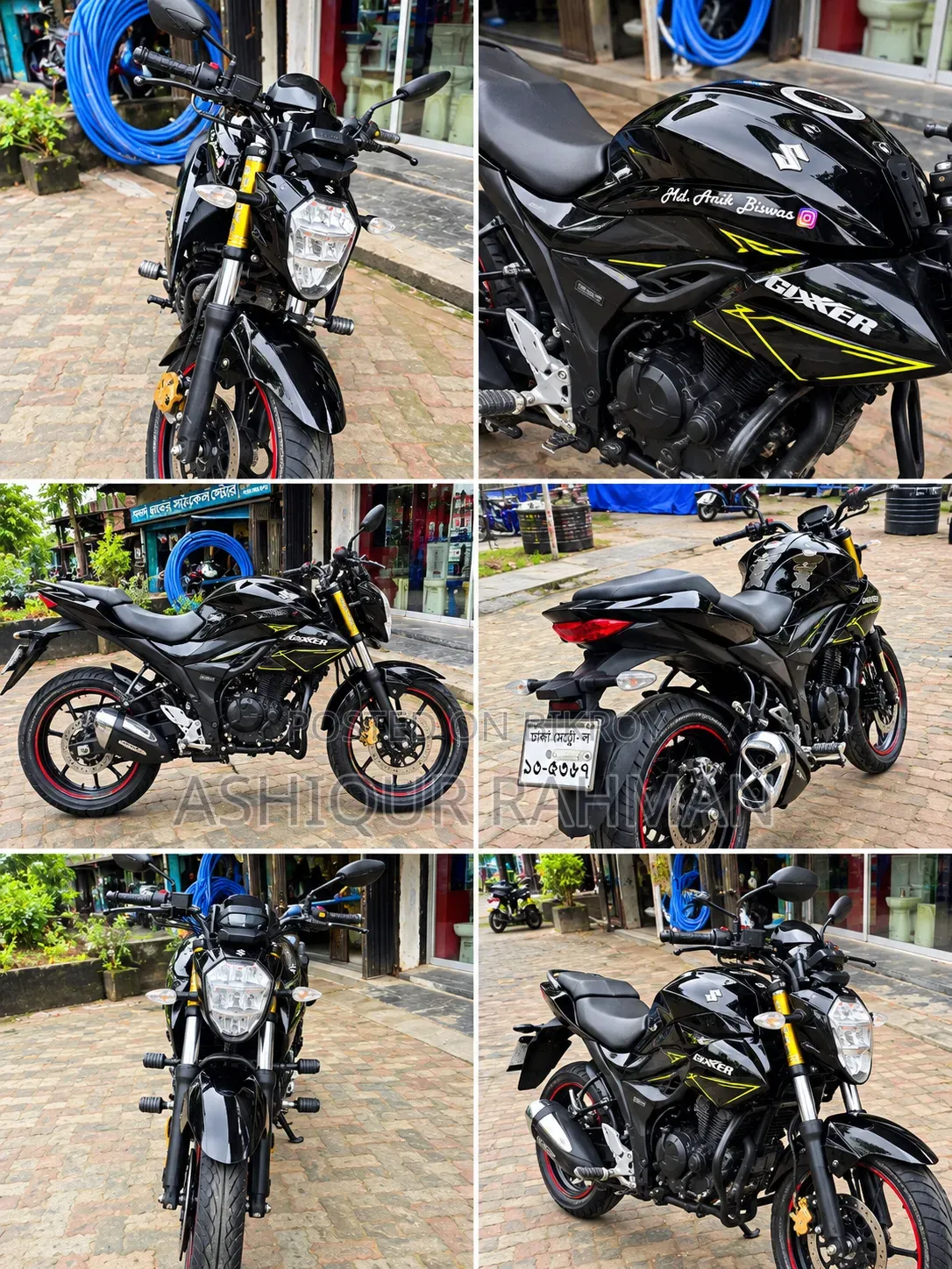 New Suzuki Gixxer 2023 Black