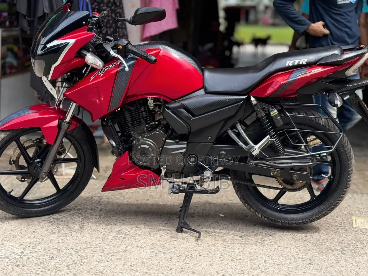 TVS Apache RTR 160 2V 2017 Red