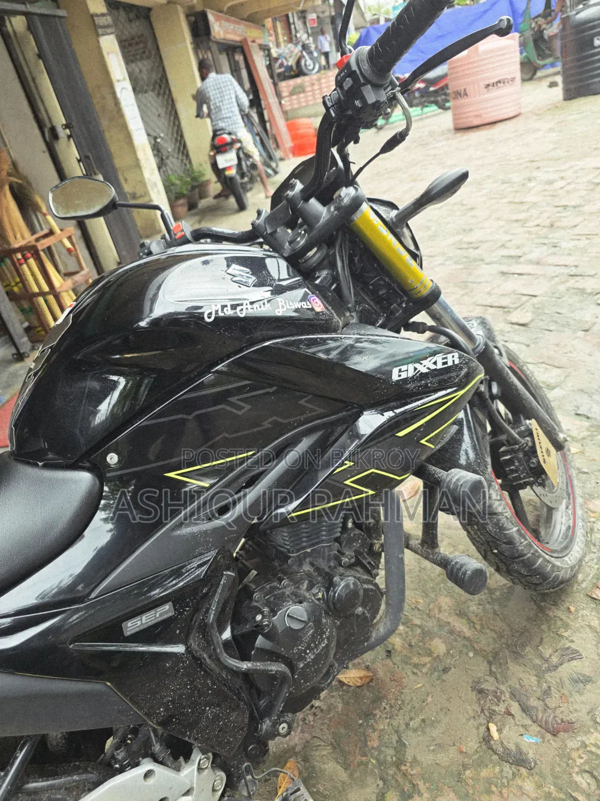 New Suzuki Gixxer 2023 Black