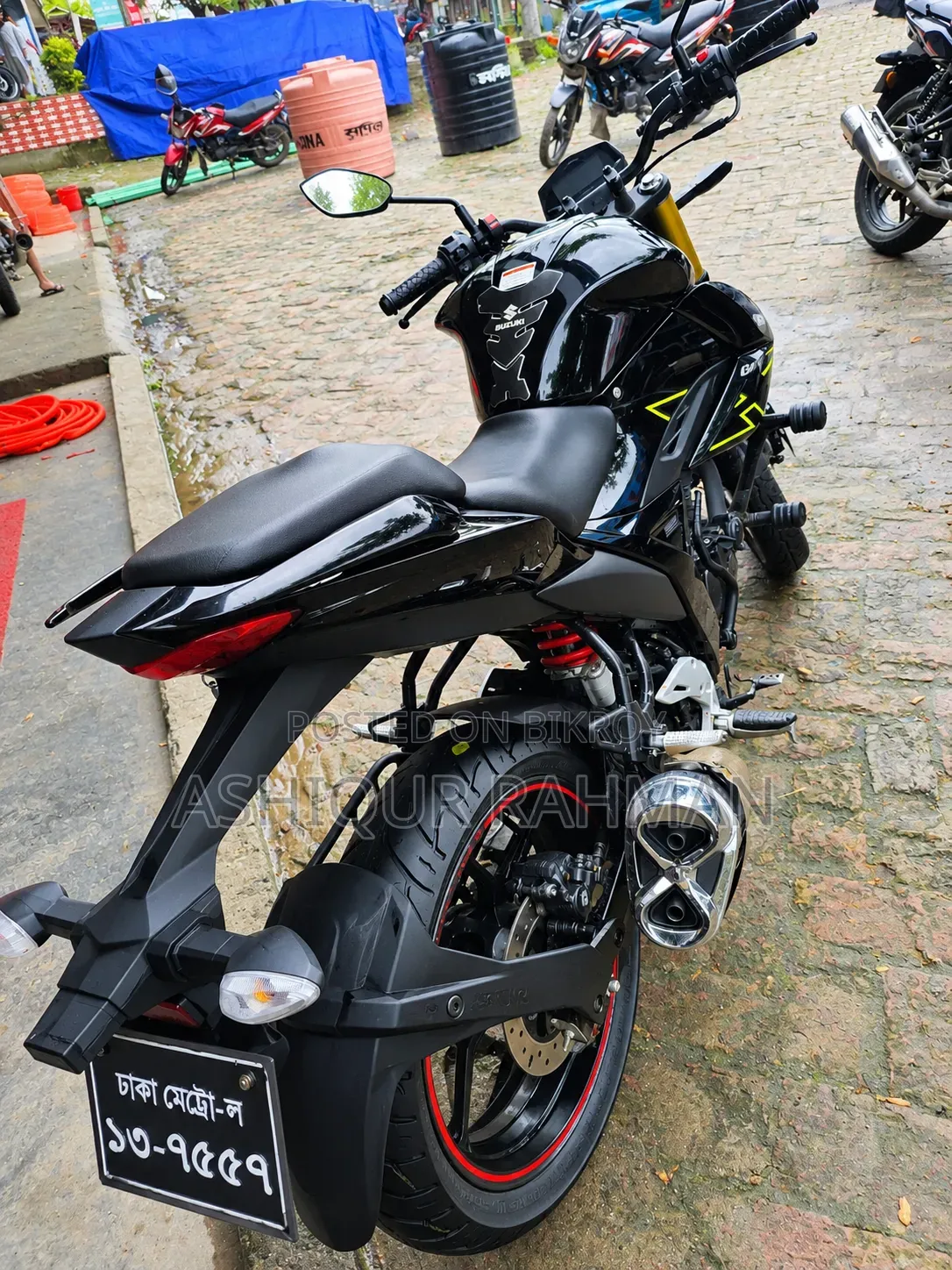 New Suzuki Gixxer 2023 Black