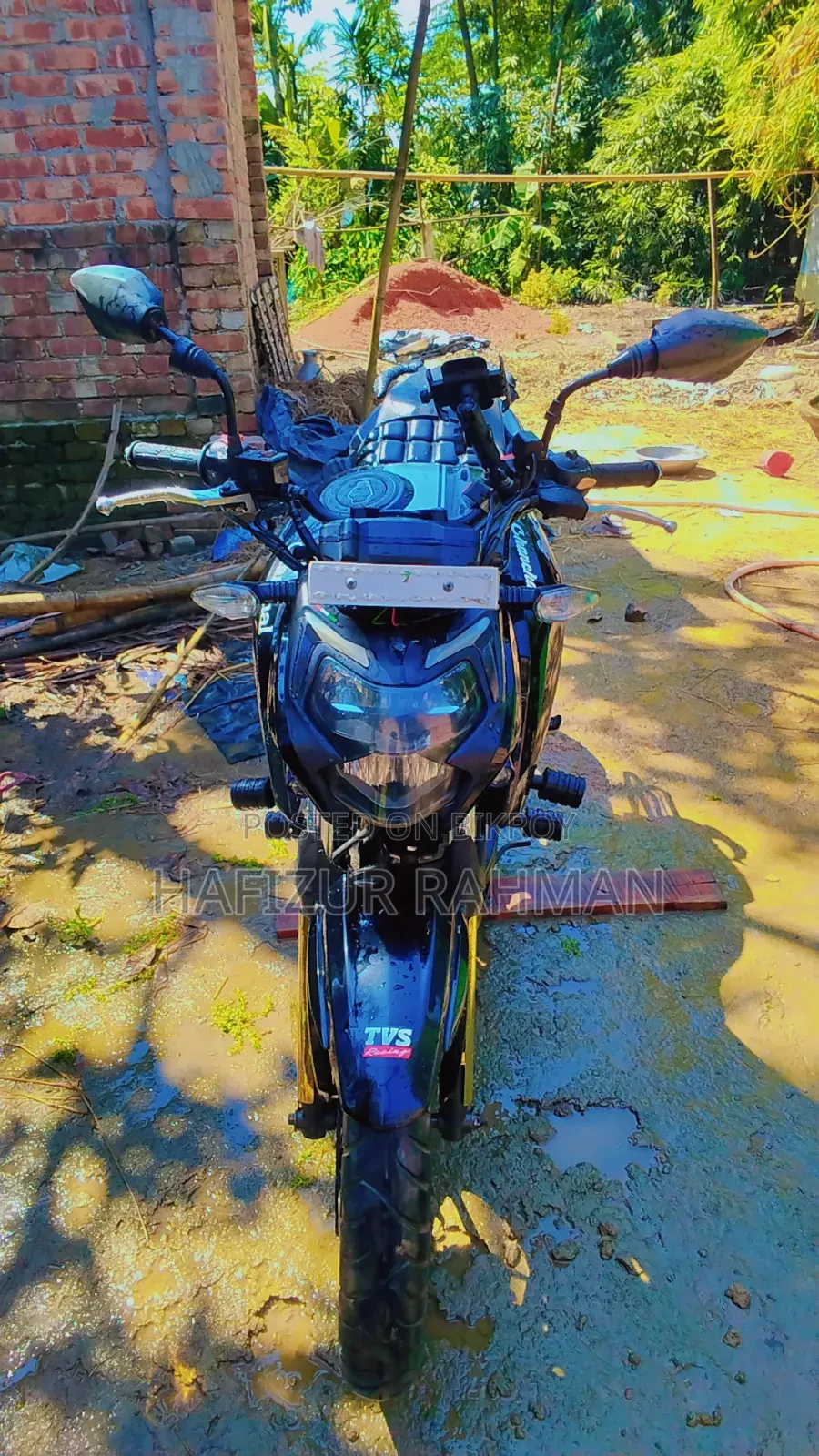 TVS Apache 160 4V 2023 Black