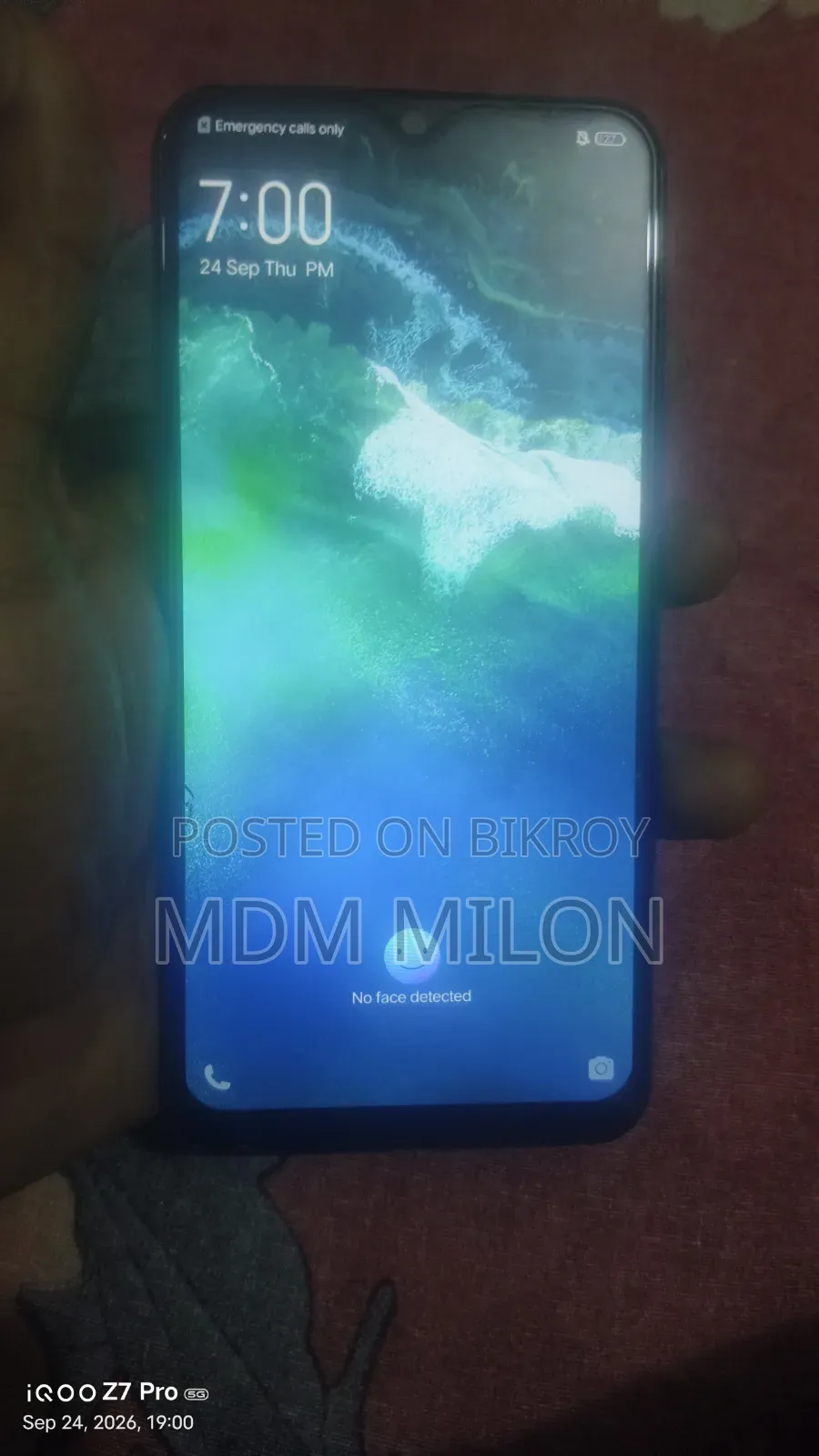 Vivo Y17 256 GB Blue