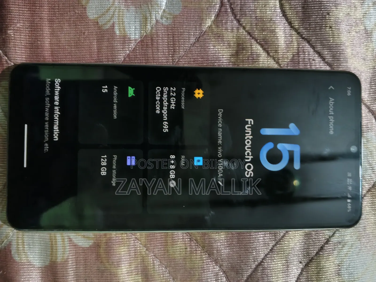 Vivo Y100 128 GB Orange