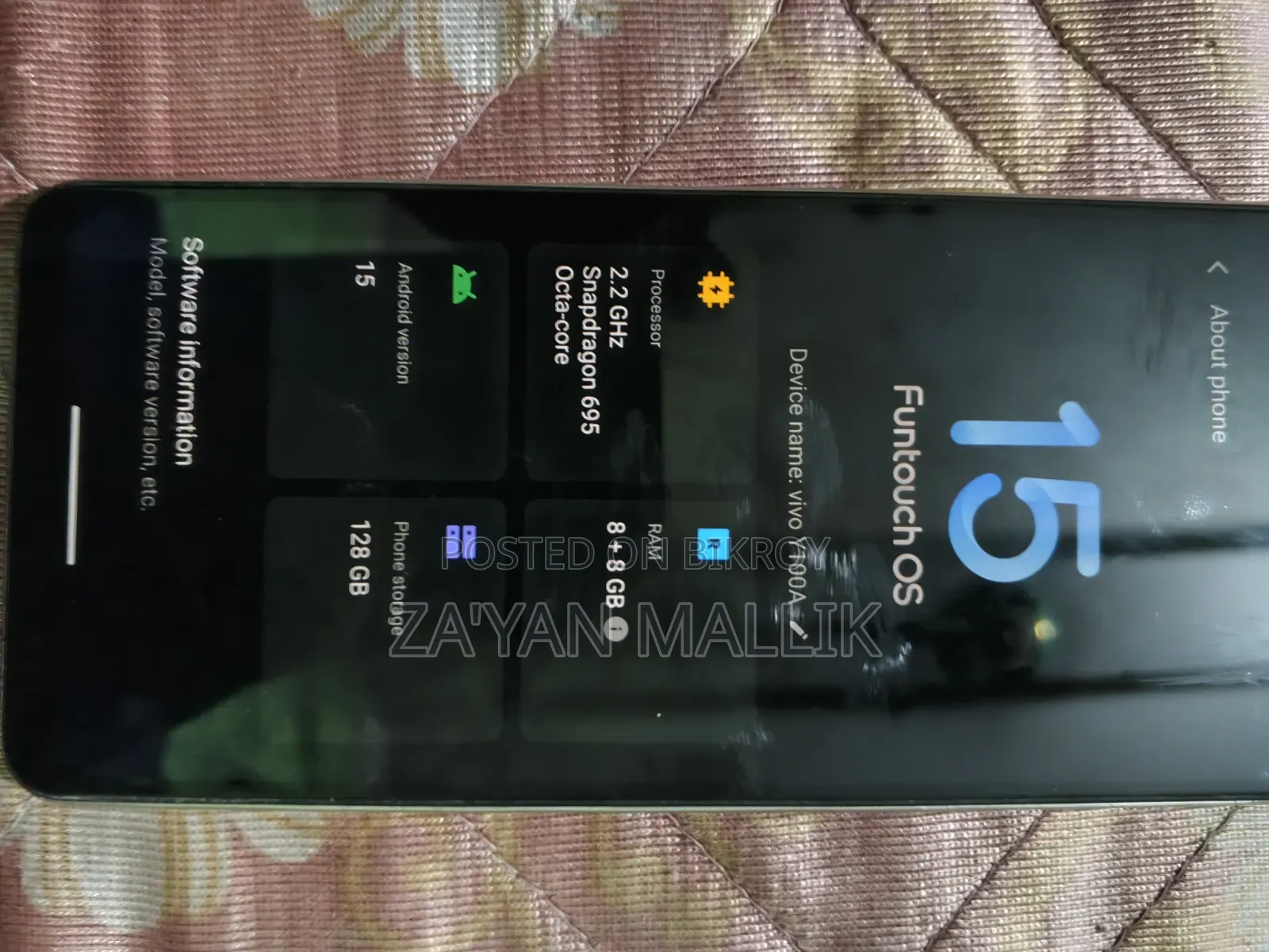Vivo Y100 128 GB Orange