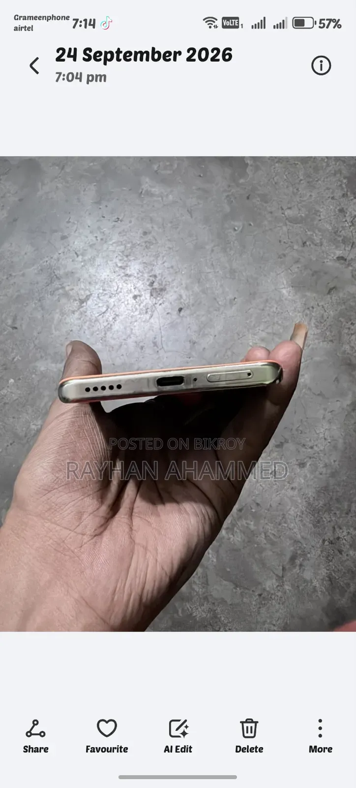 Honor X9b 5G 256 GB Orange