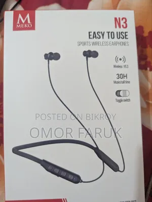 মেকো এন৩ স্পোর্টস ওয়্যারলেস নেকব্যান্ড