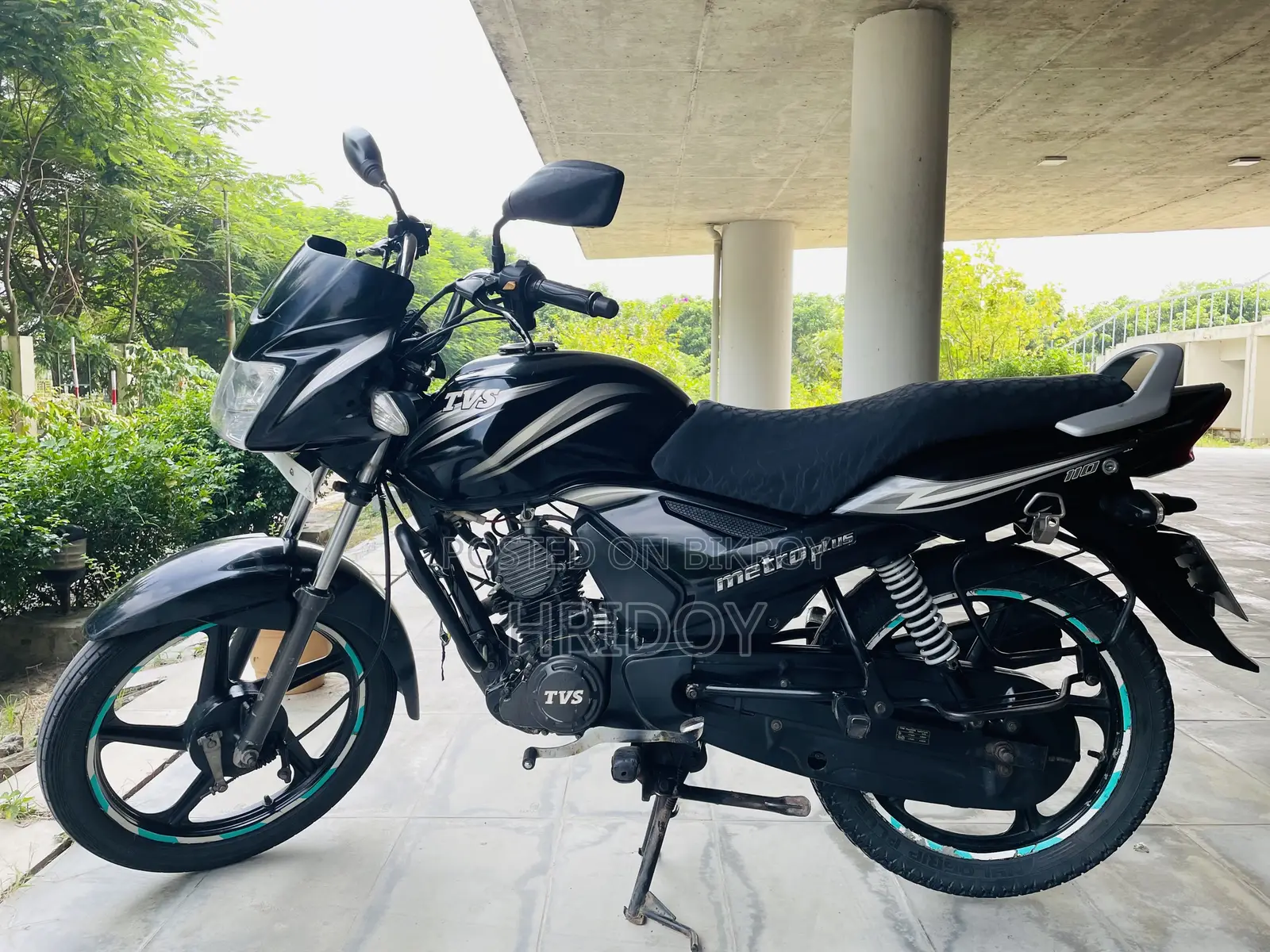 TVS Metro Plus 2016 Black