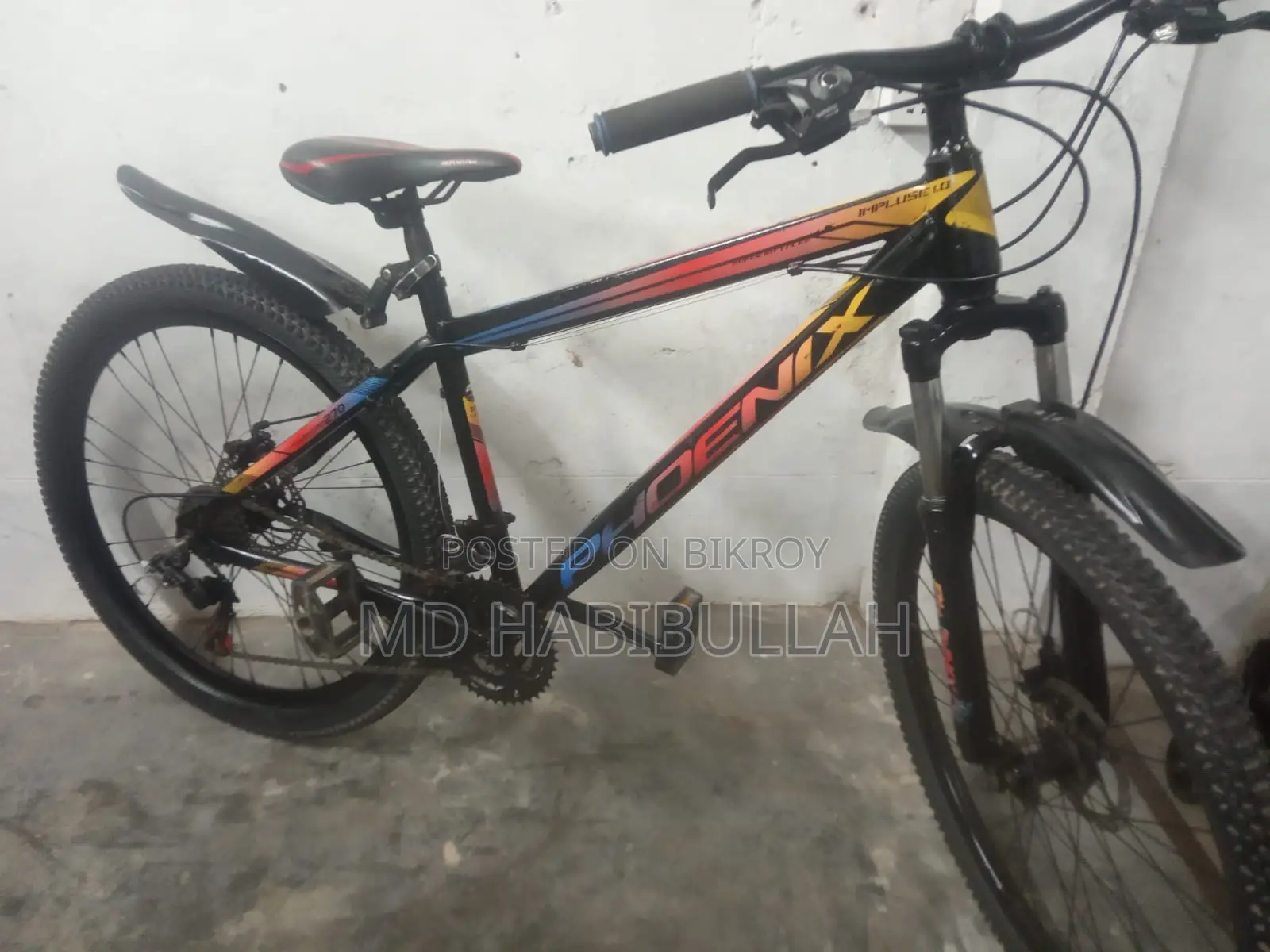 ফিনিক্স ২৬ ইঞ্চি গিয়ার সাইকেল ভালো কন্ডিশন রেডি টু রাইড