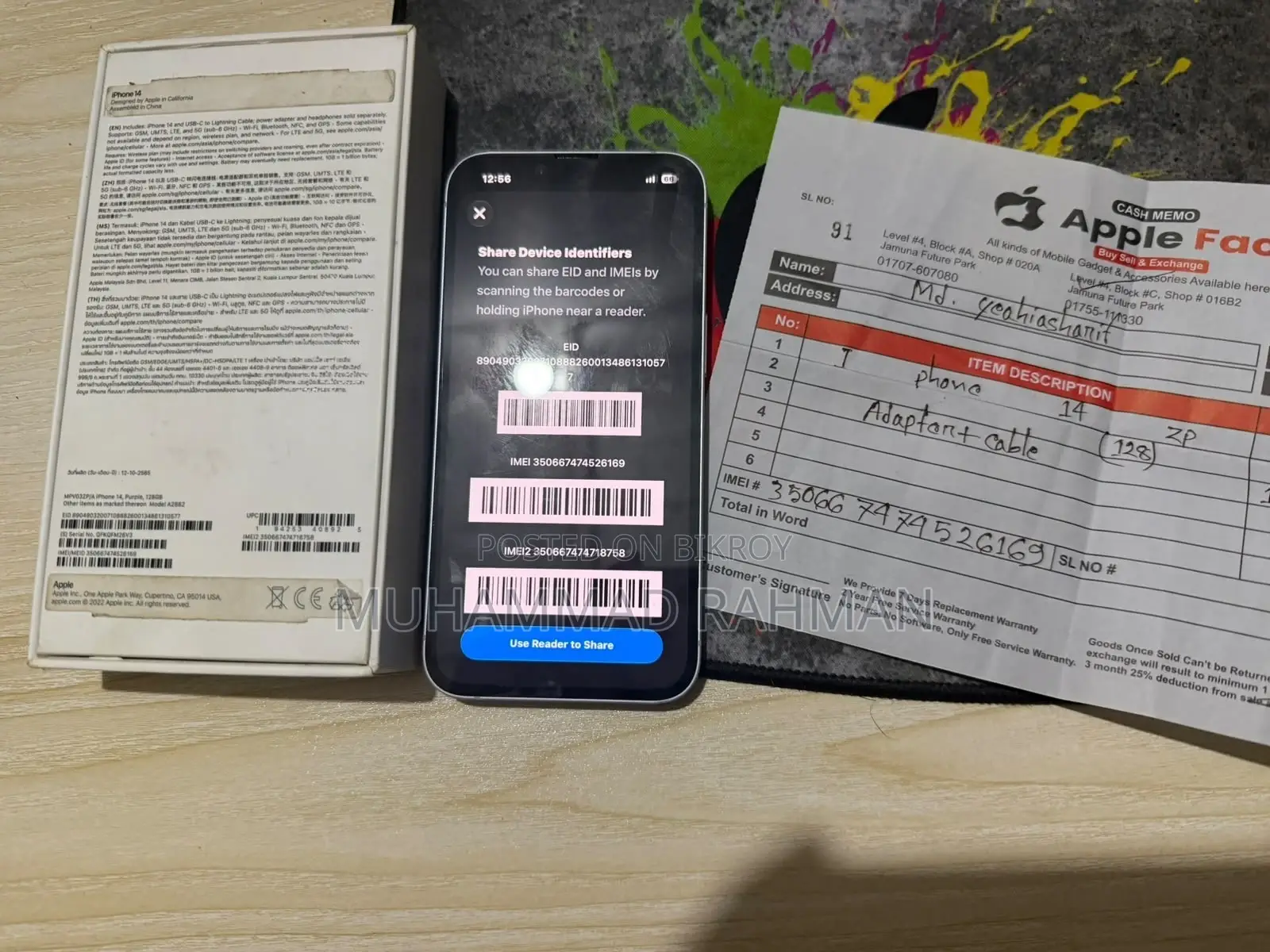 Apple iPhone 14 128 GB Purple