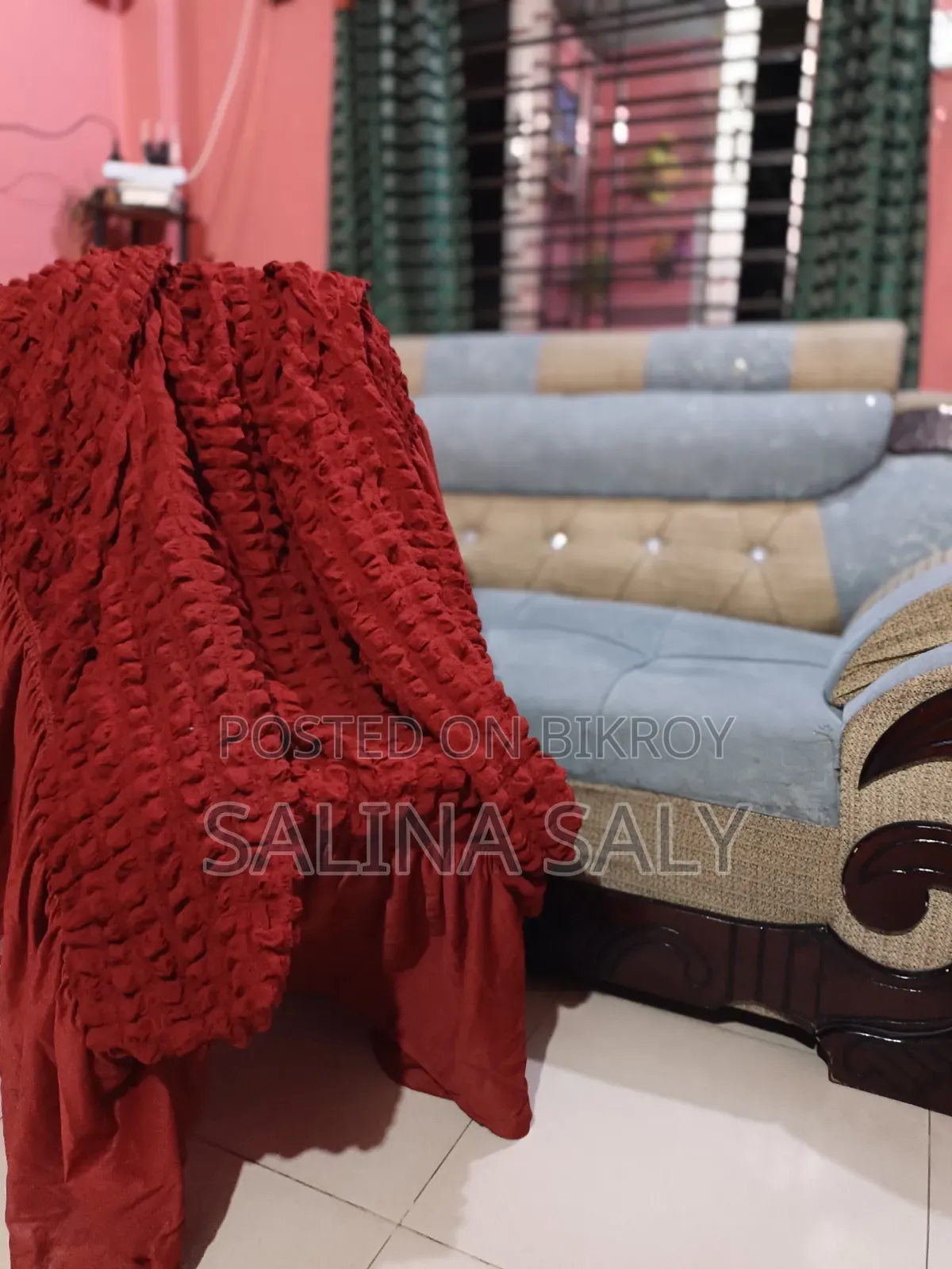 3+3+1 সোফা সেট উইথ সোফা কভার ফর সেল