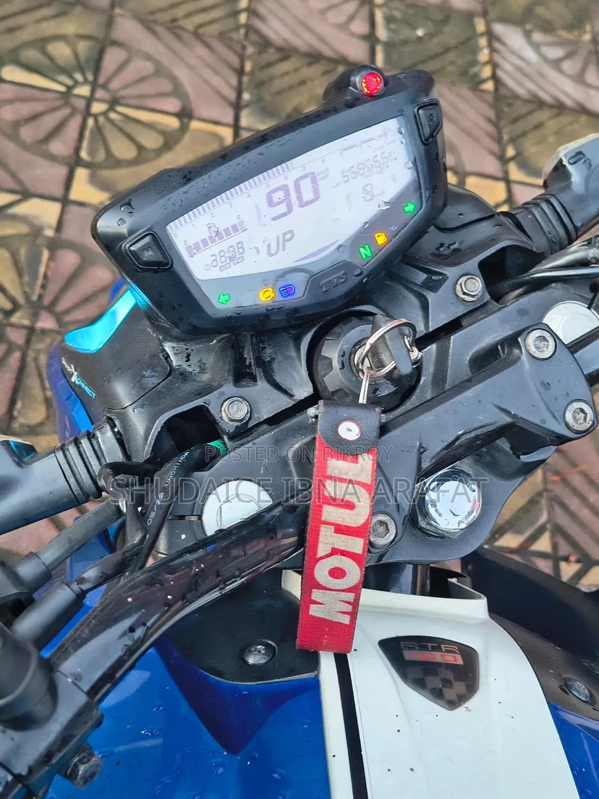 TVS Apache 160 4V 2023 Blue