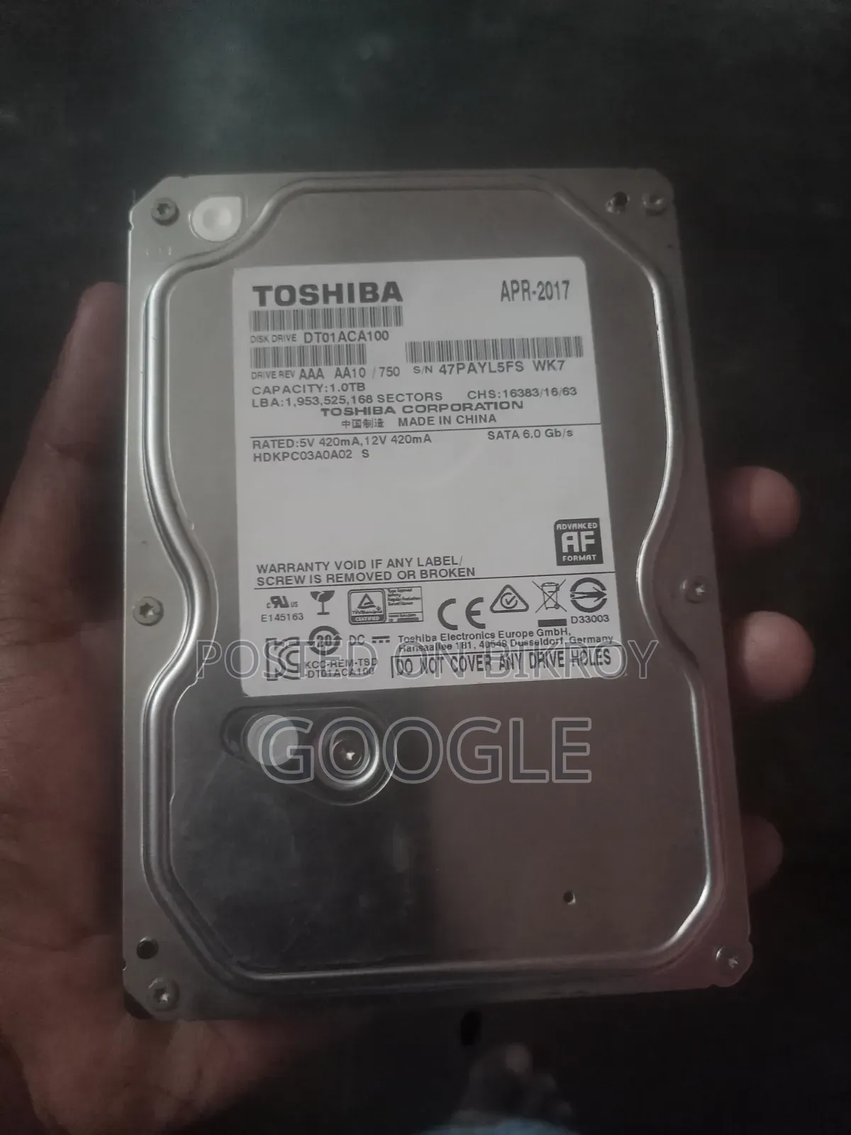 Toshiba 1tb