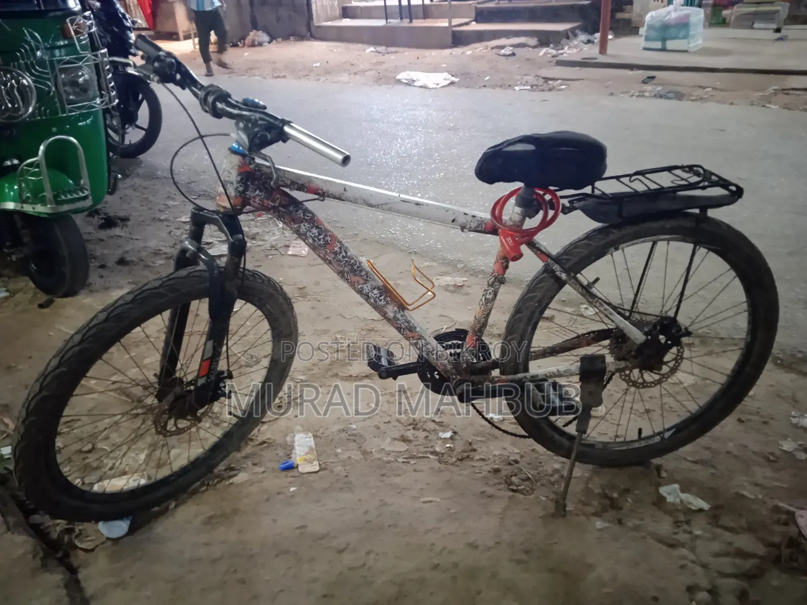 The bicycle will be sold