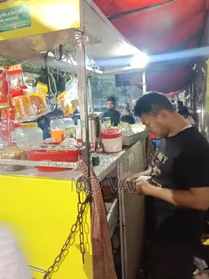 SS Tea Stall Cart