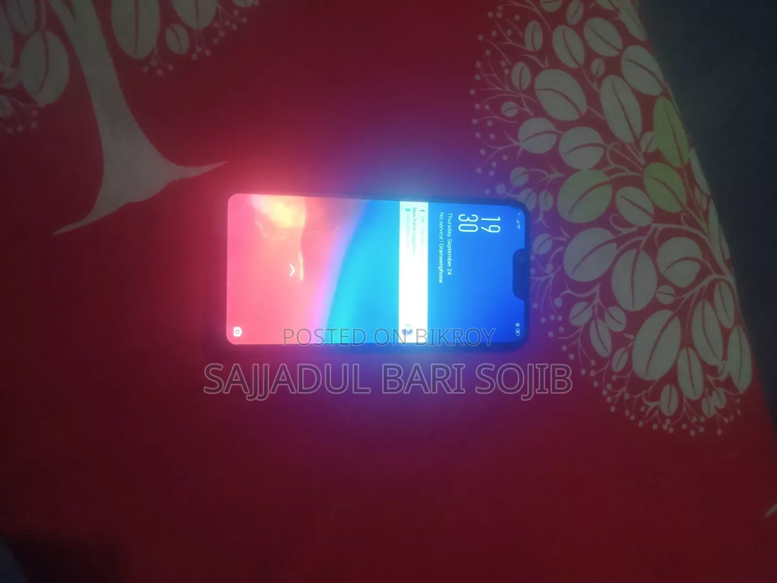 Oppo A3s ৩২ জিবি কালো