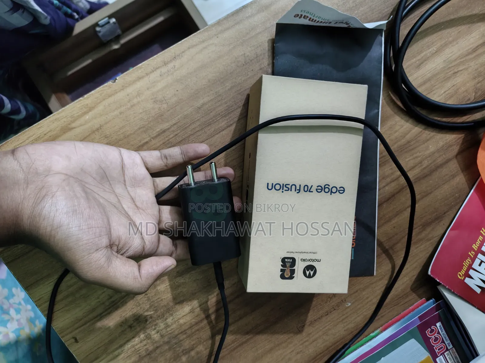 নতুন মোটোবোলা এজ ৭০ ফিউশন ১২৮ জিবি ব্ল্যাক