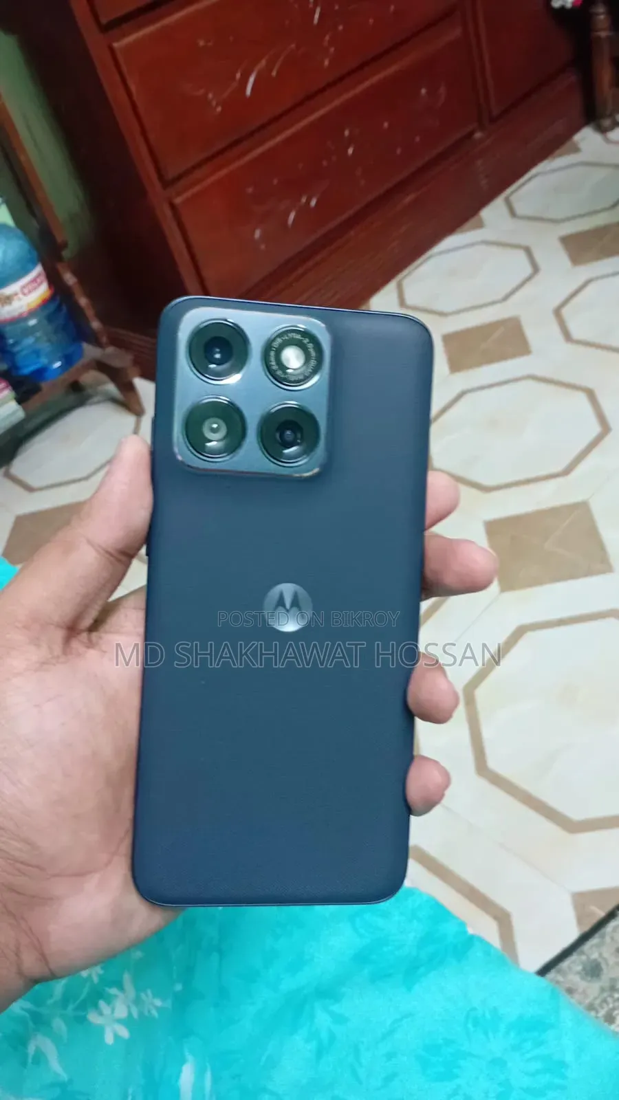নতুন মোটোবোলা এজ ৭০ ফিউশন ১২৮ জিবি ব্ল্যাক