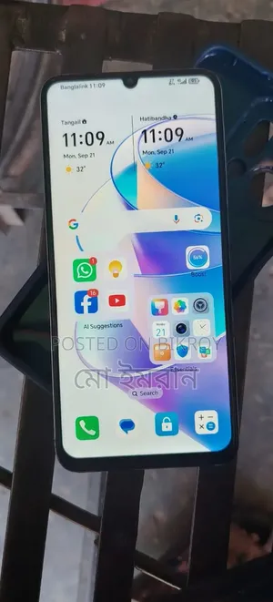 Honor X7a 128 GB Blue