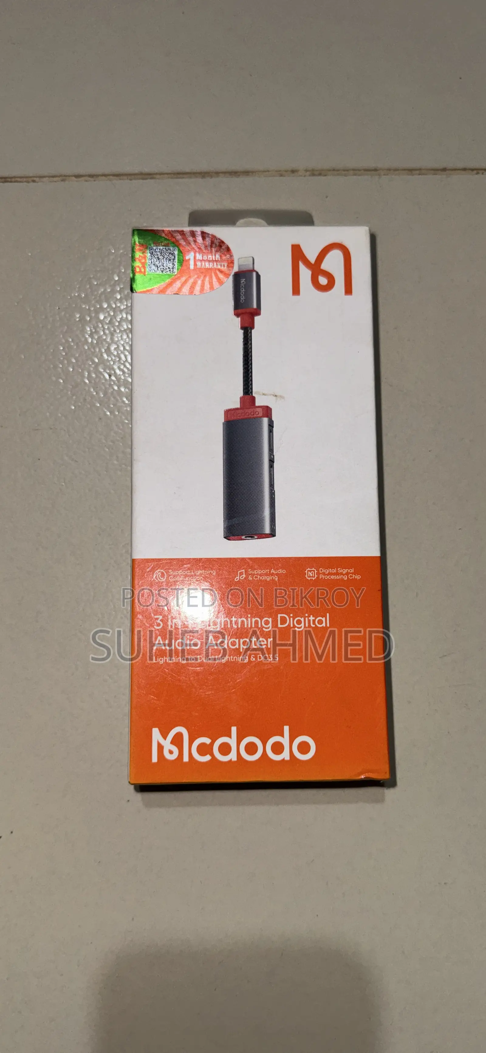 3 in 1 Lightning Digital Audio Adapter
