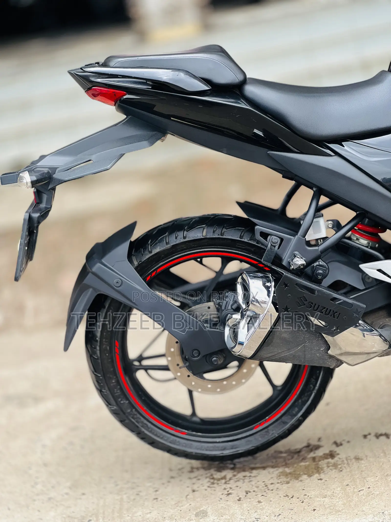 Suzuki Gixxer 2024 Black