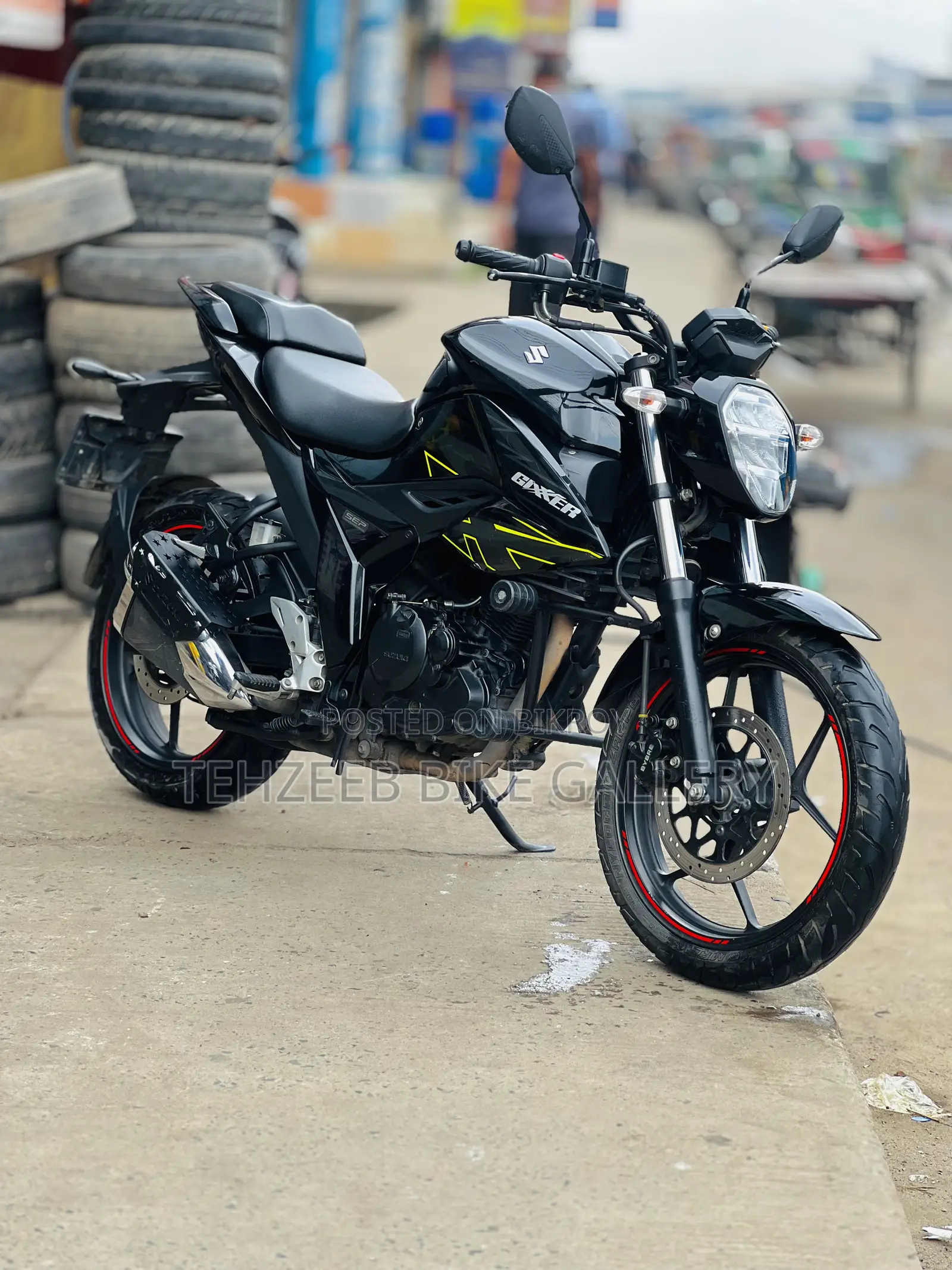 Suzuki Gixxer 2024 Black