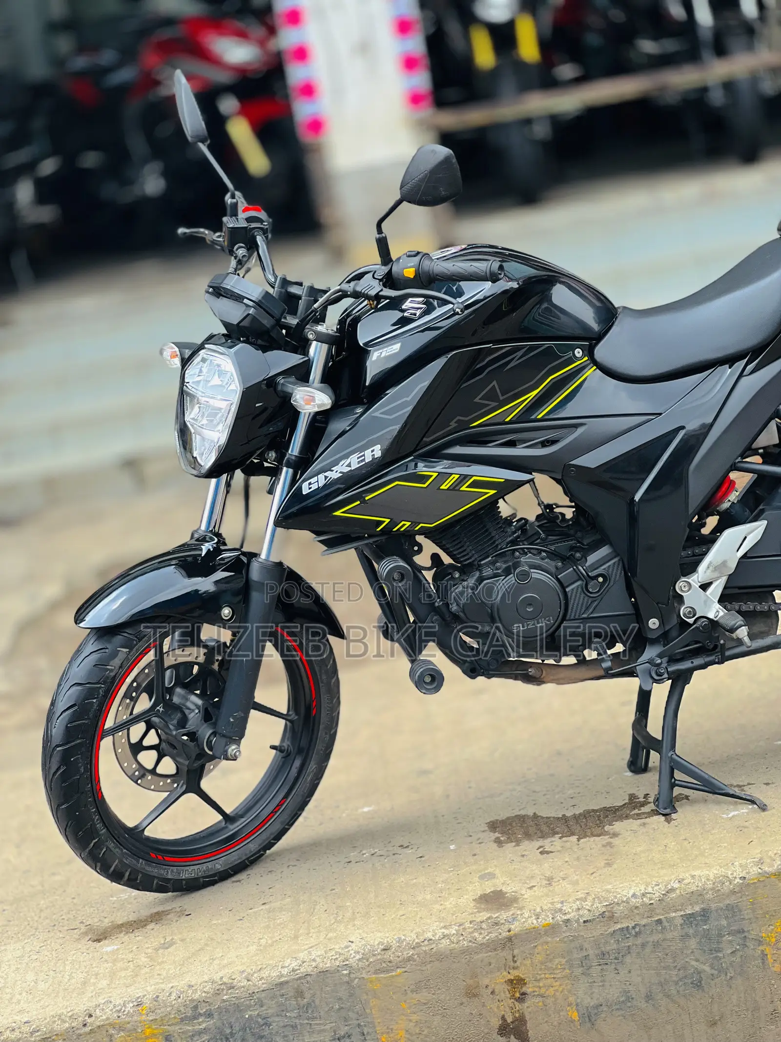 Suzuki Gixxer 2024 Black