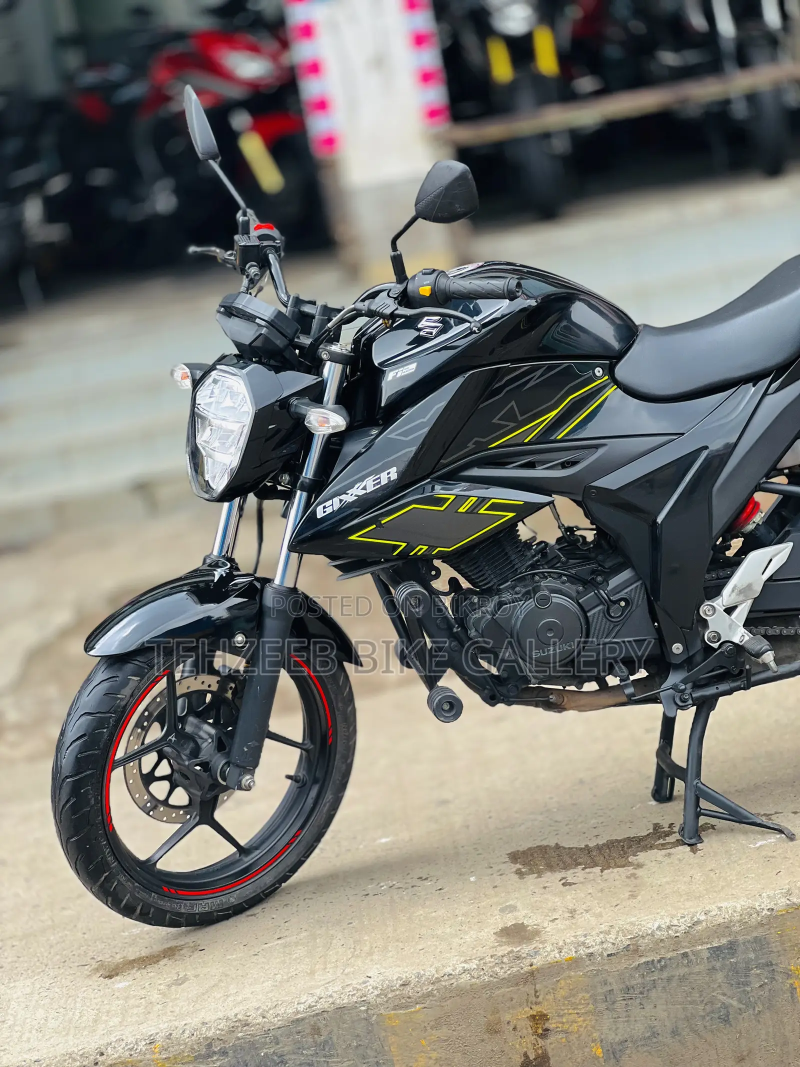 Suzuki Gixxer 2024 Black