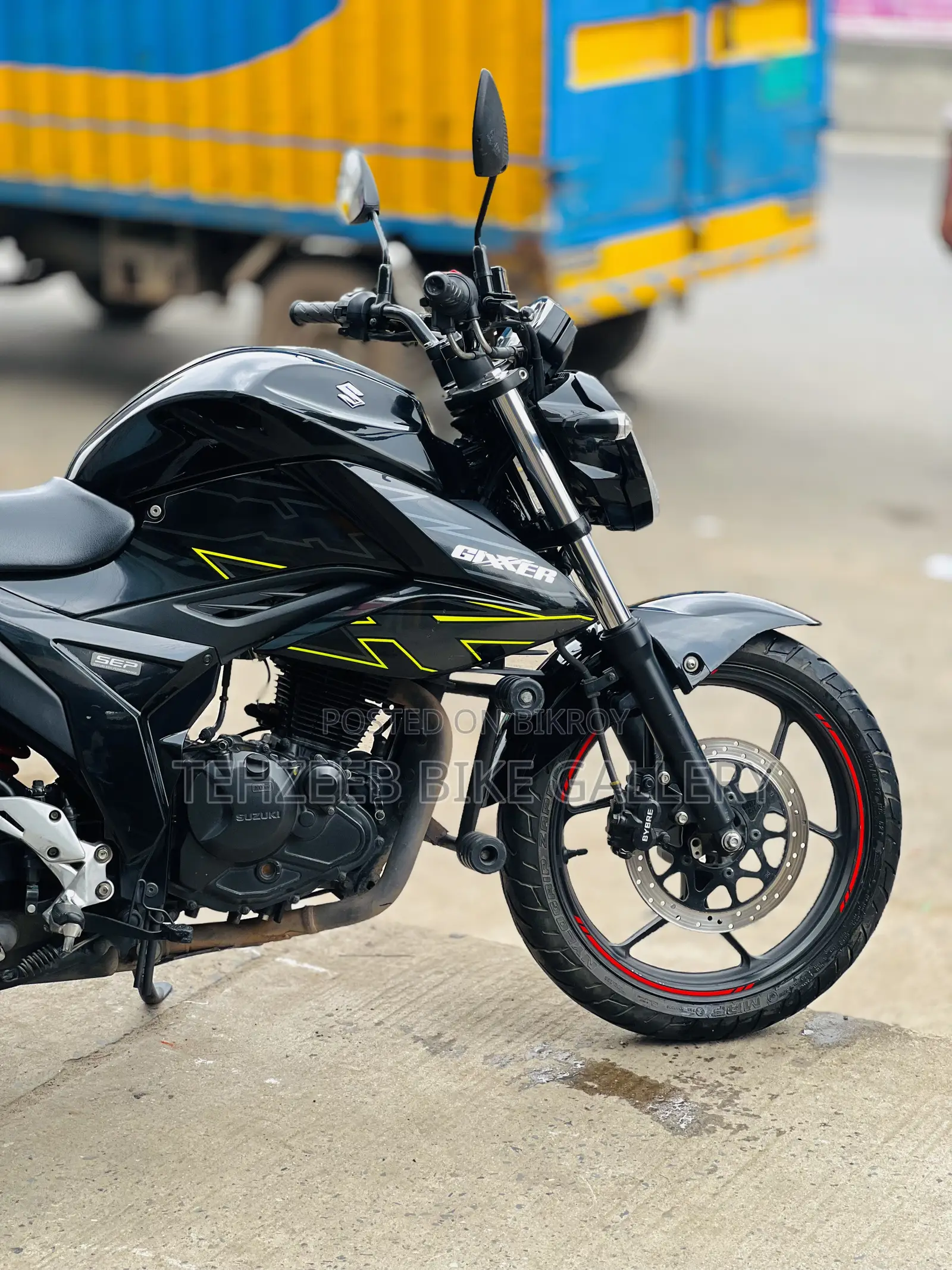 Suzuki Gixxer 2024 Black