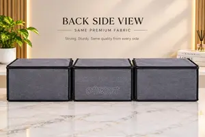 L Size (Ash) Transparent Bag