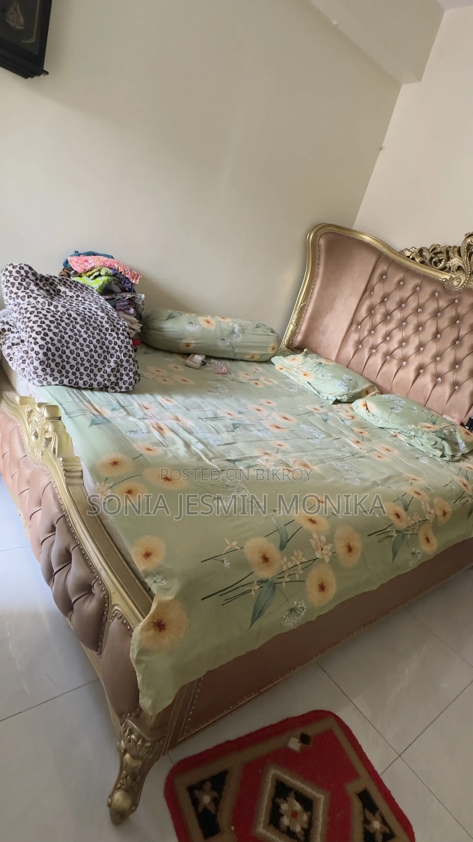 সেগুন কাঠের খাট/Bed