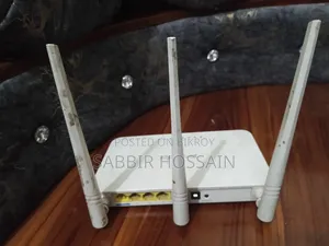 Tenda F3 Used WiFi Router + Brand New XPON 1GE ONU – Combo Offer