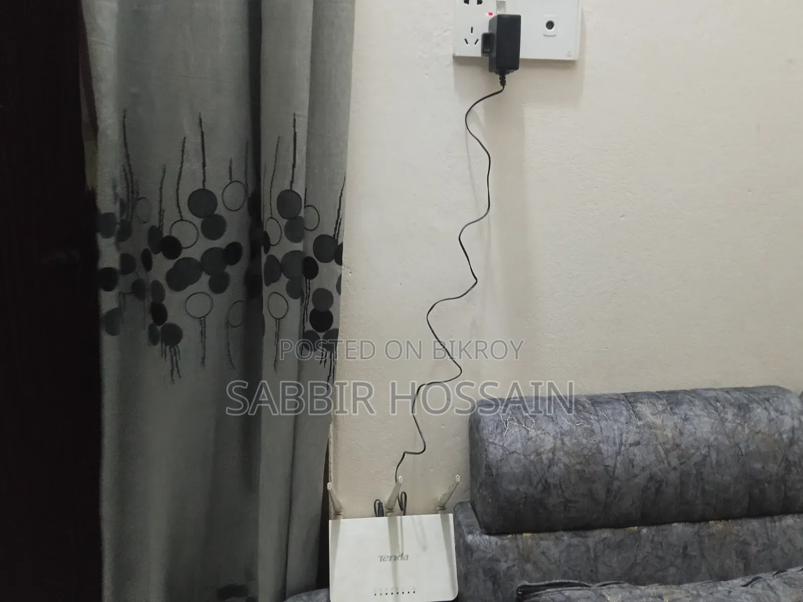 Tenda F3 Used WiFi Router + Brand New XPON 1GE ONU – Combo Offer