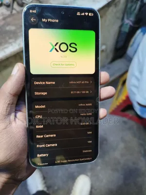 Infinix Hot 60 Pro 128 GB Graphite