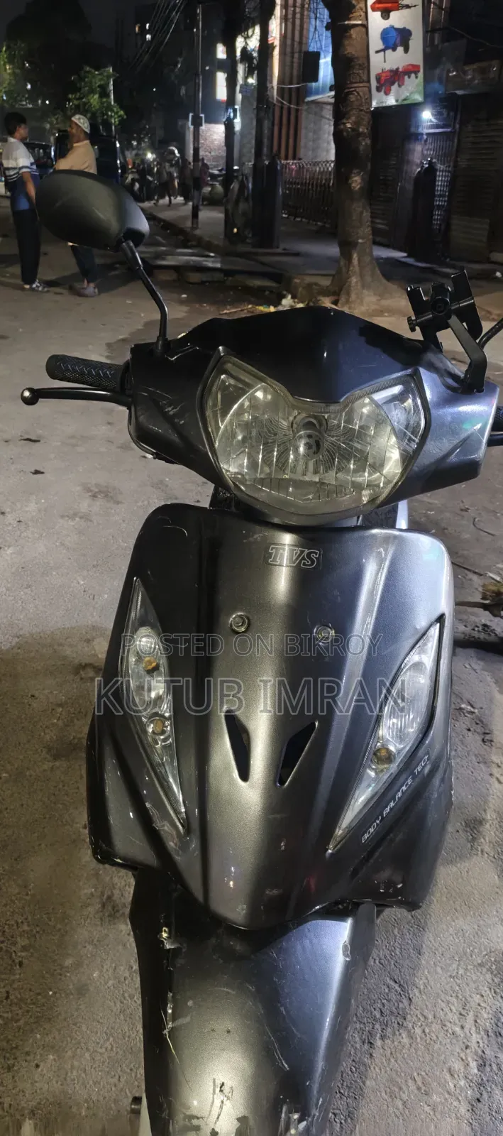 টিভিএস ওয়েগো ২০১৪ গ্রে