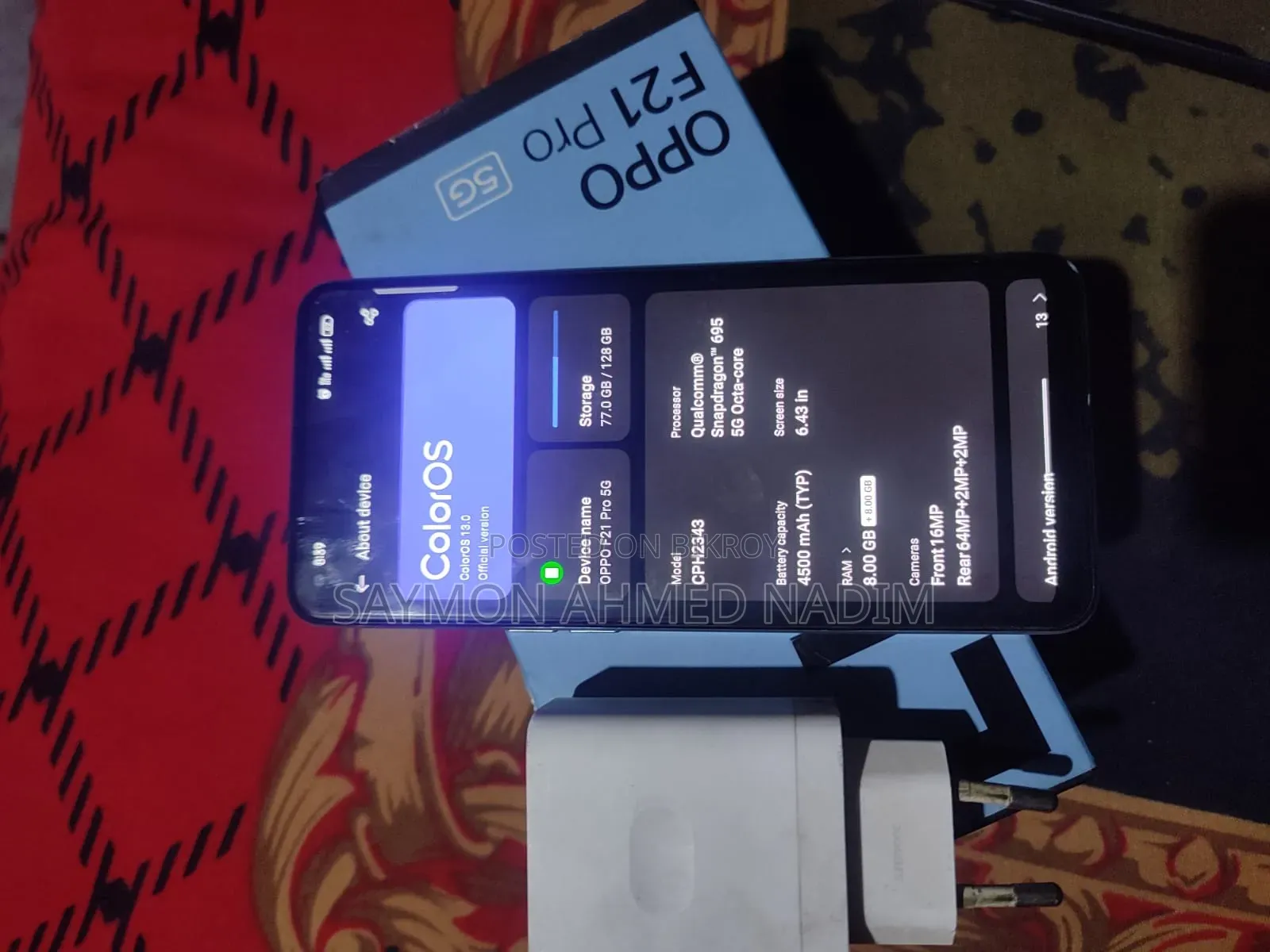 Oppo F21 Pro 128 GB Bronze