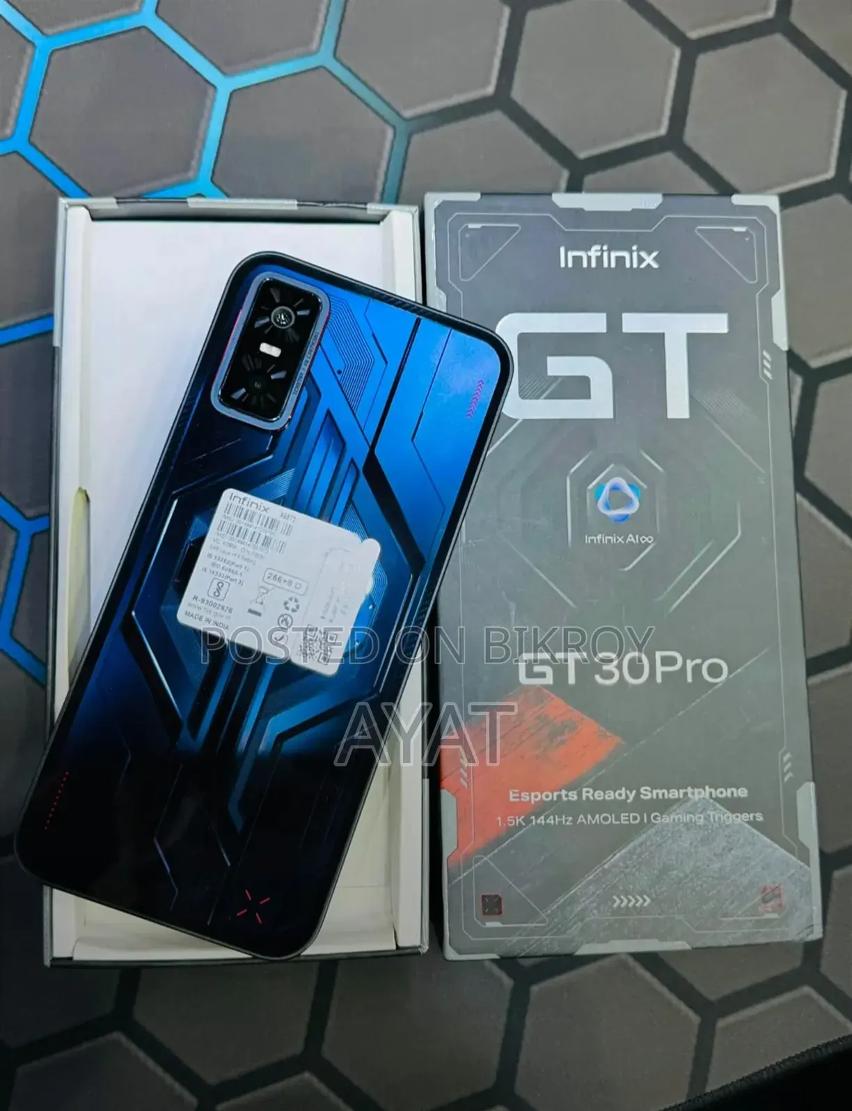 Infinix GT 30 Pro 256 GB Blue