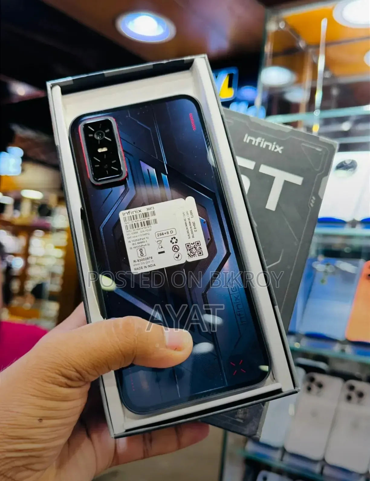 Infinix GT 30 Pro 256 GB Blue