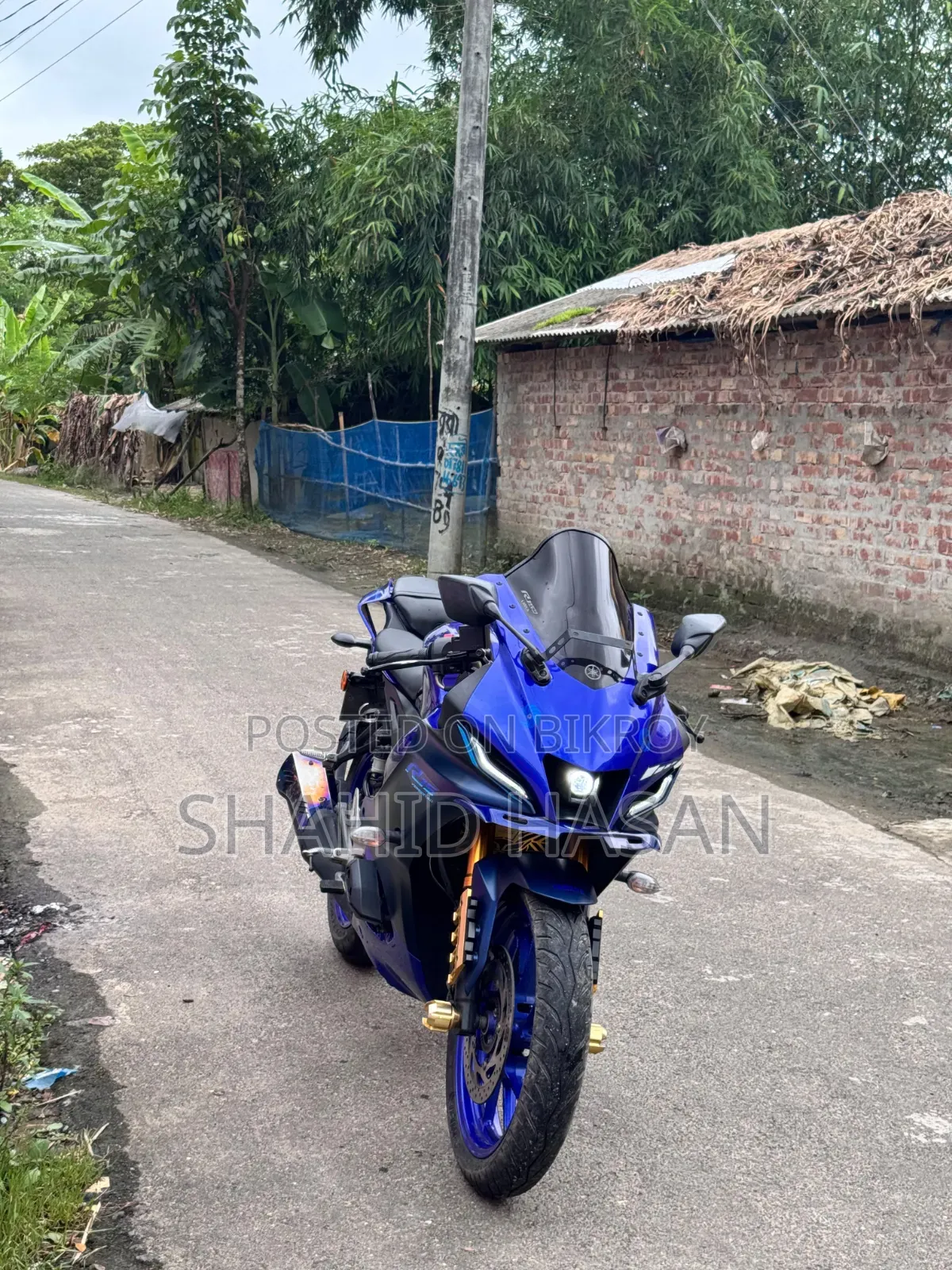 Yamaha R1 2023 Blue